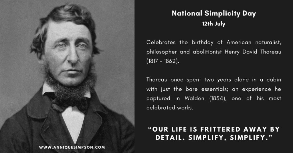national simplicity day history